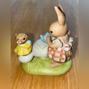 Tea Time by Designer’s Collection Bunny and Mouse, vintage 1979